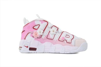 Nike Air More Uptempo GS 'Cherry Blossom' DJ5988-100  02