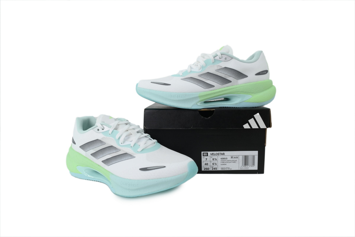 Adidas Velostar White and Green sneakers