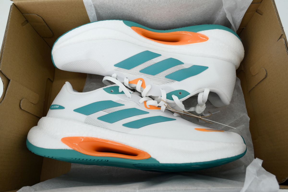 Adidas Velostar White Blue Orange Colorway