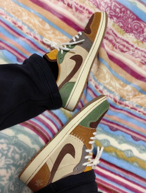 Jordan 1 Retro Low OG Zion Williamson Voodoo DZ7292-200 review 