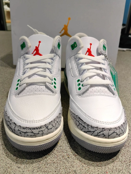 Jordan 3 Retro Lucky Green (Women's) CK9246-136 review 