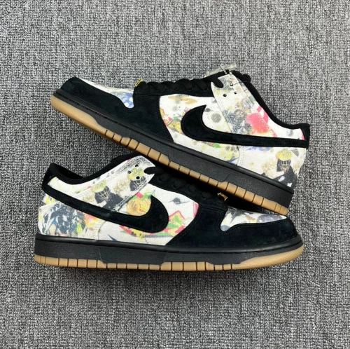 Nike SB Dunk Low Supreme Rammellzee FD8778-001 review 