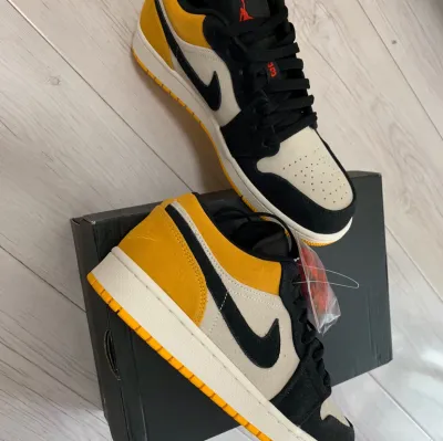 Jordan 1 Low Sail University Gold Black 553558-127 review Verdeflor 01