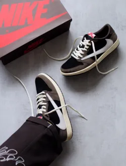 Travis Scott x Air Jordan 1 Low Mocha CQ4277-001 review Ray  02