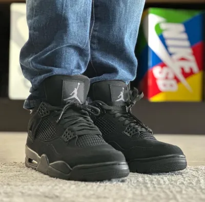 Air Jordan 4 Retro Black Cat  OG CU1110-010 review Hassan 00