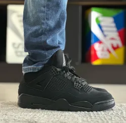Air Jordan 4 Retro Black Cat  OG CU1110-010 review Hassan 02