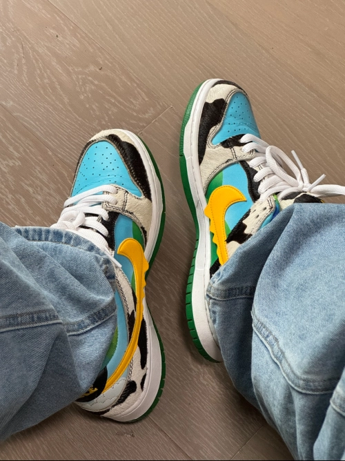 Nike SB Dunk Low Ben & Jerry's Chunky Dunky CU3244-100 review 