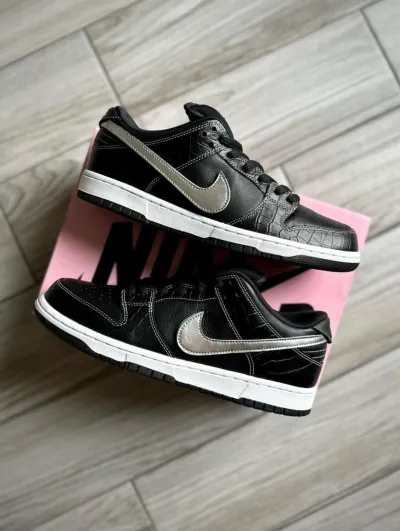 Nike SB Dunk Low Diamond Supply Co. Black Diamond BV1310-001 review Robert 01