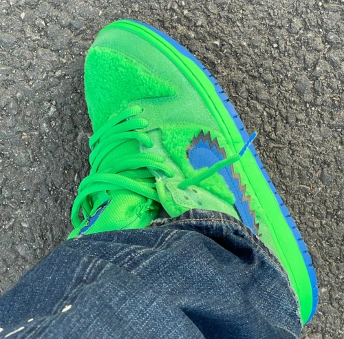 Nike SB Dunk Low Grateful Dead Bears Green CJ5378-300 review 