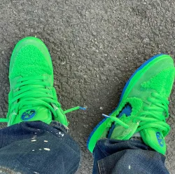 Nike SB Dunk Low Grateful Dead Bears Green CJ5378-300 review Monay 02