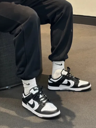 Nike Dunk Low Retro White Black Panda DD1391-100 review Dennis  01