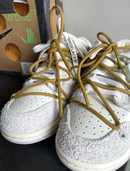 Nike Dunk Low Off-White Lot 37 DJ0950-105  review 