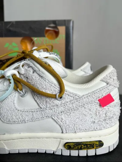 Nike Dunk Low Off-White Lot 37 DJ0950-105  review Hawkins 01