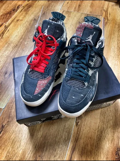 Air Jordan 4 Retro SE Sashiko CW0898-400 review Everett 01