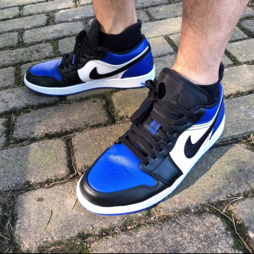 Jordan 1 Retro Low Golf Royal Toe DD9315-102 review 