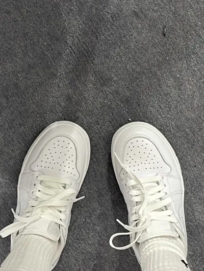 Jordan 1 Retro Low Golf Triple White DD9315-101 review John David 00