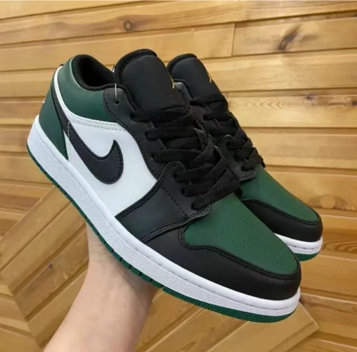 Air Jordan 1 Low Green Toe 553558-371 review 