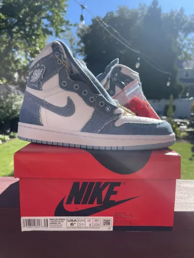 Air Jordan 1 High OG Denim DM9036-104 review Laurin steele