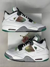 Jordan 4 Retro Lucid Green Rasta AQ9129-100 review 