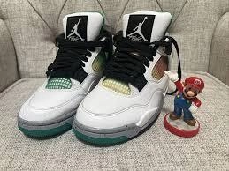 Air Jordan 4 Retro Lucid Green Rasta AQ9129-100 review 