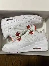 Jordan 4 Retro Metallic Orange  CT8527-118 review 