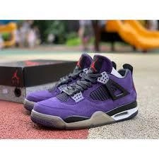  Jordan 4 Travis Scott Purple AJ4-766302 review 