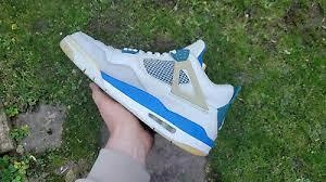 Air Jordan 4 Retro Military Blue 308497-105 review 