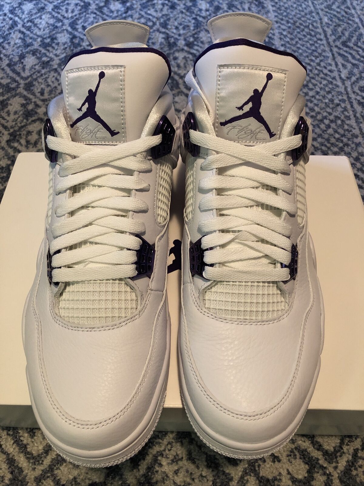 Jordan 4 Retro Metallic Purple CT8527-115 review michelle breton