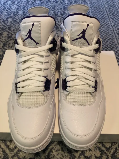 Jordan 4 Retro Metallic Purple CT8527-115 review 