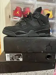 Air Jordan 4 Retro Black Cat  OG CU1110-010 review Jackson