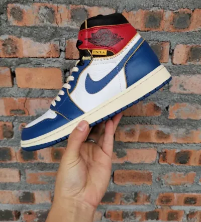  Union X Air Jordan 1 OG Hi Retro Blue Toe BV1300-146 review Henry