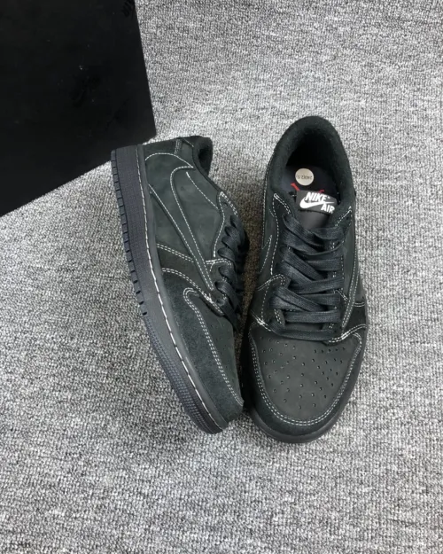 Air Jordan 1 Low Black Phantom Travis Scott DM7866-001 review 