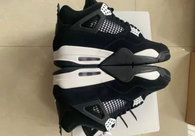 Air Jordan 4 Retro White Thunder FQ8138-001 review mnbhfd