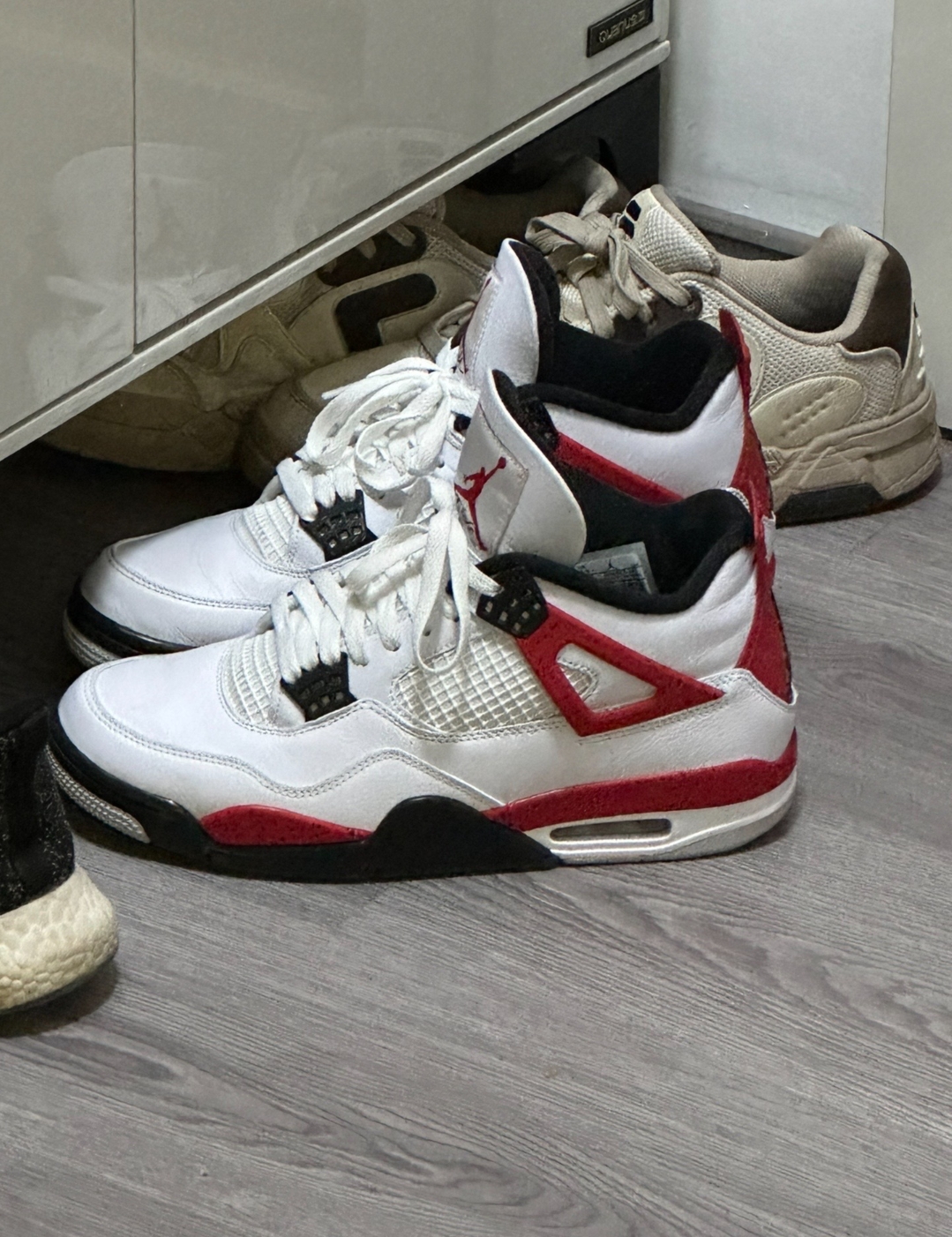 Air Jordan 4 Retro Red Cement DH6927-161 review jewndfjey