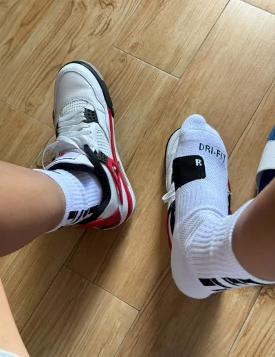 Air Jordan 4 Retro Red Cement DH6927-161 review yutryguft