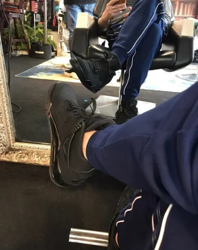 Air Jordan 4 Retro Black Cat CU1110-010 review dbsfhcs