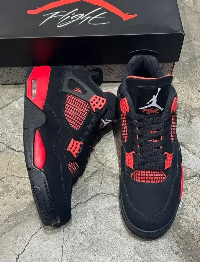 Air Jordan 4 Retro Red Thunder  CT8527-016 review Jkghfr 00