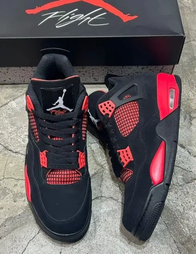 Air Jordan 4 Retro Red Thunder  CT8527-016 review Jkghfr 01