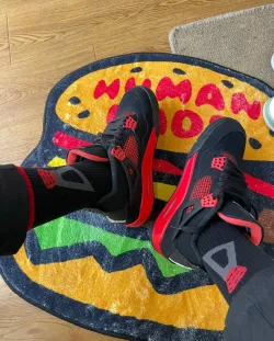 Air Jordan 4 Retro Red Thunder  CT8527-016 review kshdhgve