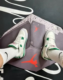 Nike SB X Air Jordan 4 Retro SP Pine Green  DR5415-103 review lksdk