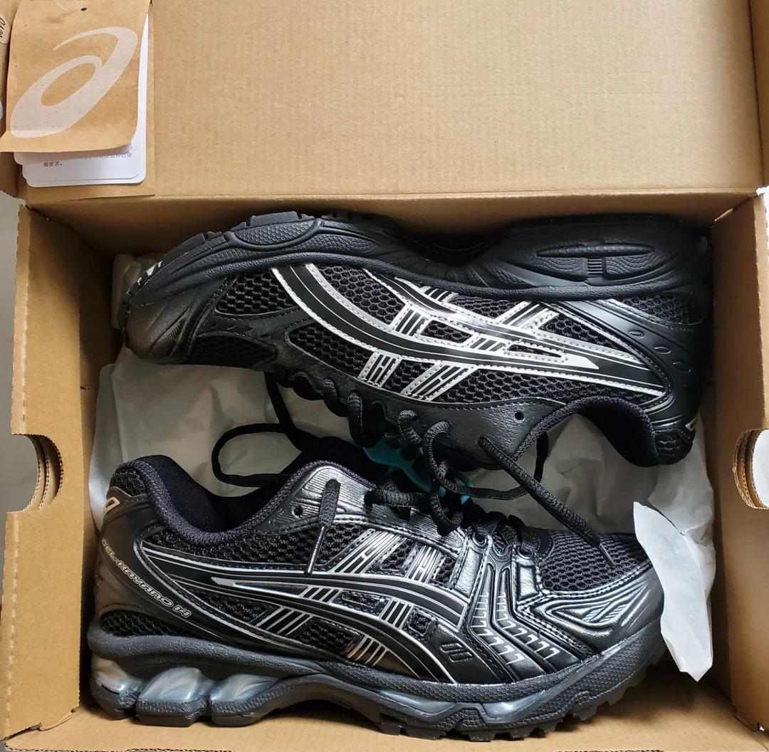 ASICS Gel Kayano 14 Black Pure Silver 1201A019-006 review khgfl