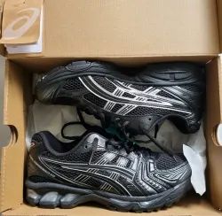 ASICS Gel-Kayano 14 Black Pure Silver 1201A019-006 review khgfl