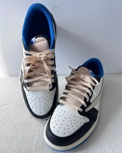 Fragment Design x Travis Scott x Air Jordan 1 Retro Low DM7866-140  review cgvfh