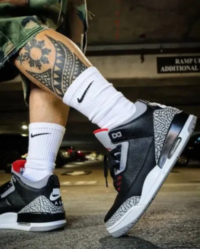 Jordan 3 Retro Black Cement Reimagined DN3707-010 review iogh