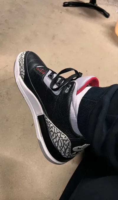 Jordan 3 Retro Black Cement Reimagined DN3707-010 review dfght