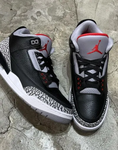 Jordan 3 Retro Black Cement Reimagined DN3707-010 review lkxgce