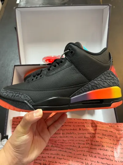 Air Jordan 3 Retro J Balvin Rio FN0344-001 review jhfdrtd