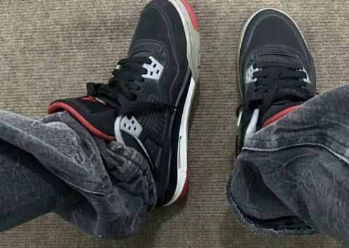 Air Jordan 4 Retro Bred Reimagined FV5029-006 review 