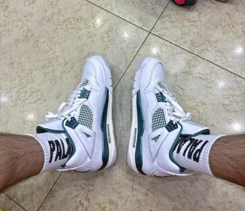 Air Jordan 4 Retro Oxidized Green FQ8138-103 review 