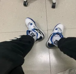 Air Jordan 4 Retro Motorsports Blue 308497-117 review OOOOl